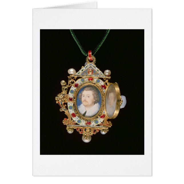 The Gresley Jewel, with miniature portraits of Sir (Front)