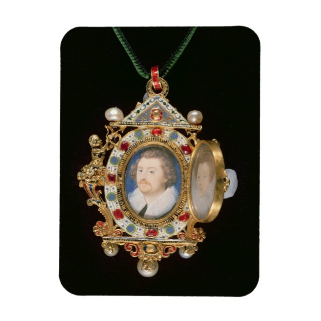 The Gresley Jewel, with miniature portraits of Sir Magnet (Vertical)