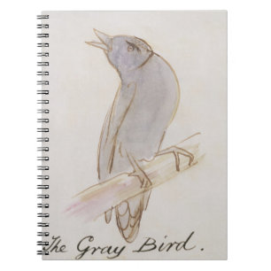 The Grey Bird, from 'Sixteen Drawings of Comic Bir Notebook