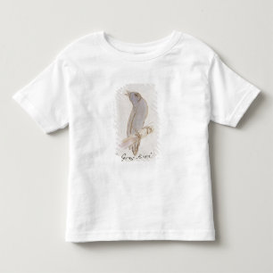 The Grey Bird, from 'Sixteen Drawings of Comic Bir Toddler T-Shirt