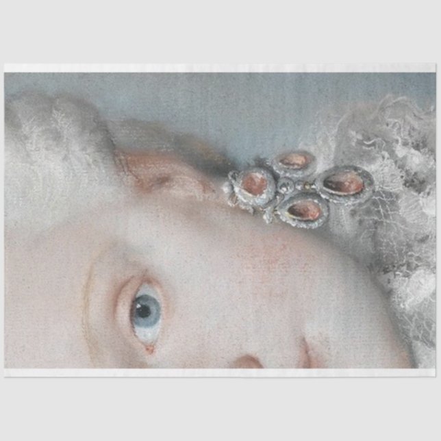 The Grey Queen Right Tissue Paper (Front)