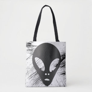 The Greys - Ancient Alien Crop Circle Tote Bag