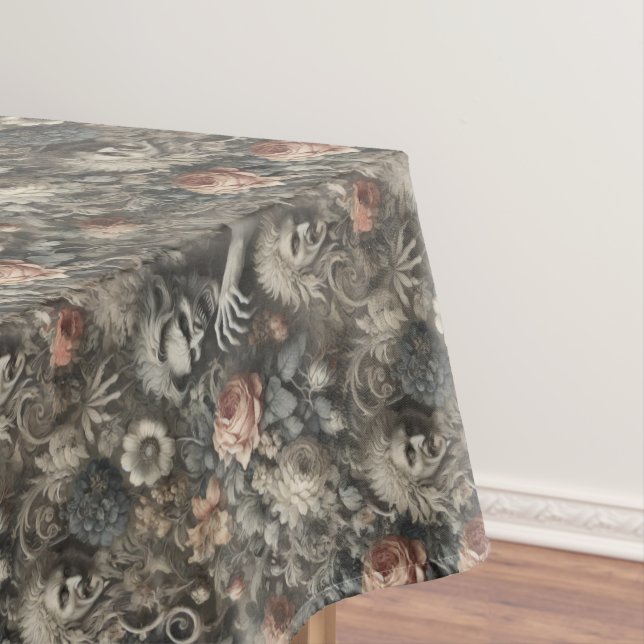 The Greys – Gothic Medium Pattern Tablecloth (In Situ)