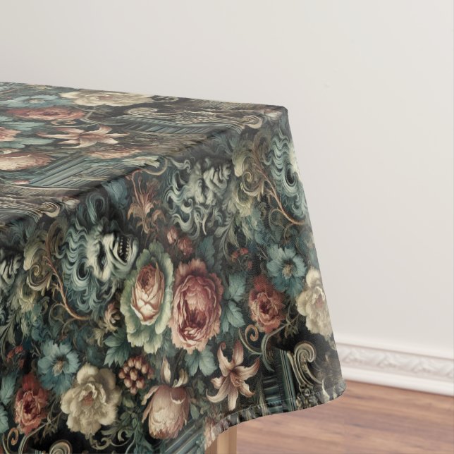 ⚰️ The Grief Council – Gothic Medium Pattern Tablecloth (In Situ)