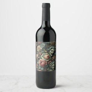 ⚰️ The Grief Council – Gothic Victorian Wine Label