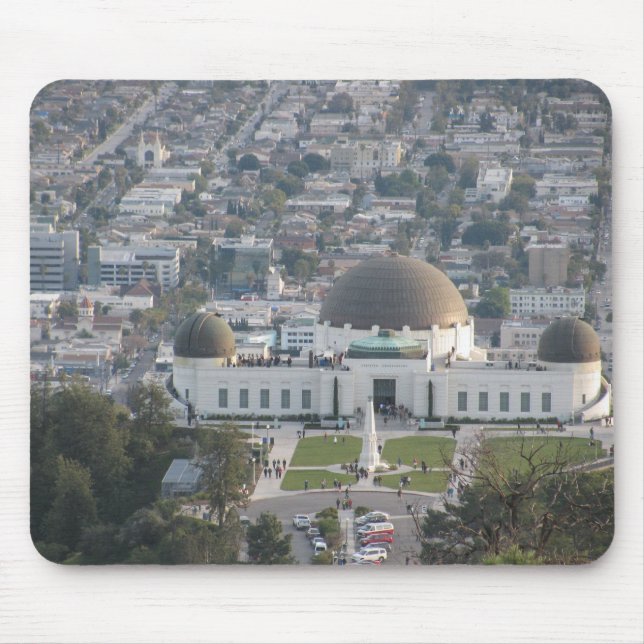 The Griffith Observatory Mouse Mat (Front)