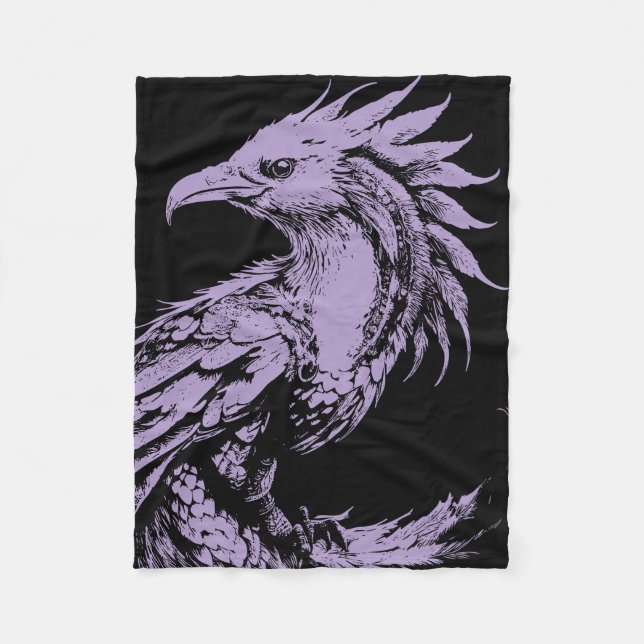 "The Griffon" Fleece Blanket (Front)