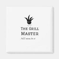 The grill master add name text cooking best barequ