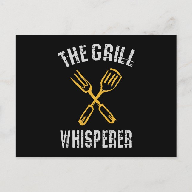 The Grill Whisperer Postcard (Front)
