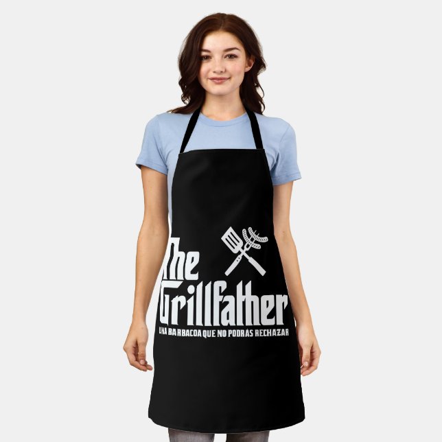 The Grillfather Apron (Worn)