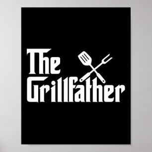 The Grillfather Bbq Grill And Smoker Rbecue Chef 1 Poster