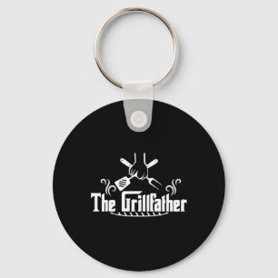 The Grillfather Bbq Grill And Smoker Rbecue Chef G Key Ring