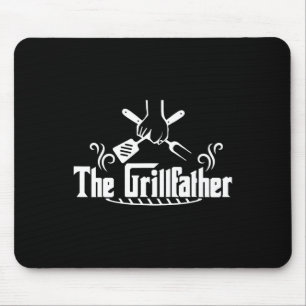 The Grillfather Bbq Grill And Smoker Rbecue Chef G Mouse Mat