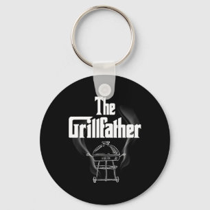 The Grillfather Bbq Grill Smoker Rbecue Grilling Key Ring