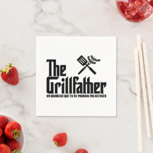 The Grillfather Napkin