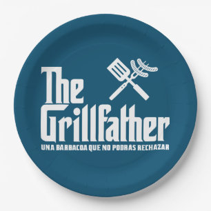 The Grillfather Paper Plate