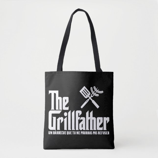The Grillfather Tote Bag (Front)