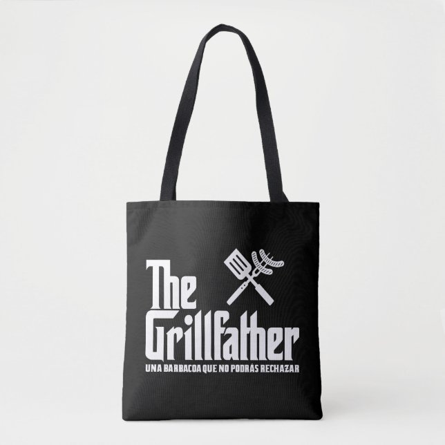 The Grillfather Tote Bag (Front)