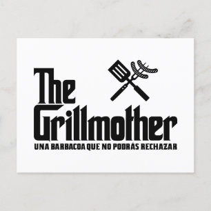 The Grillmother Invitation Postcard