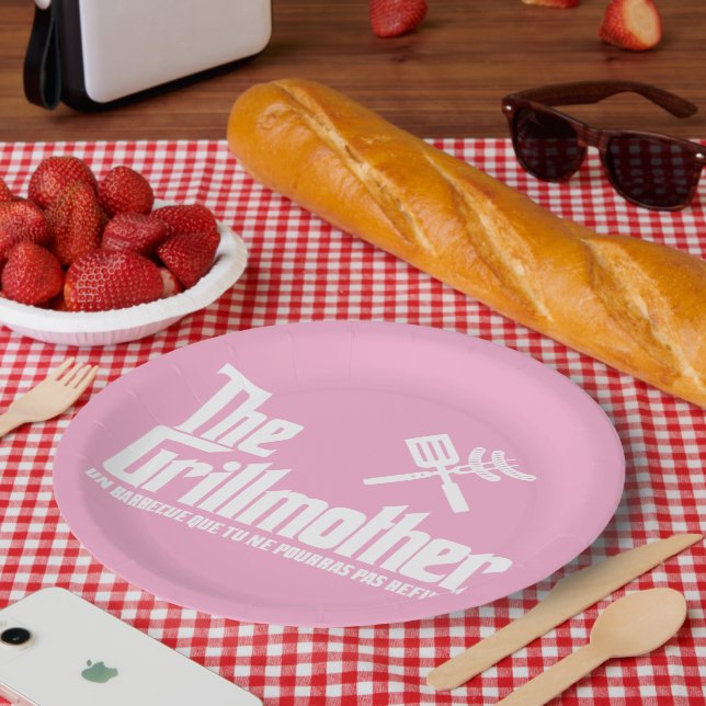The Grillmother Paper Plate (Picnic)