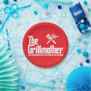 The Grillmother Paper Plate