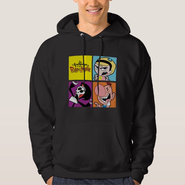 The Grim Adventures of Billy & Mandy Character Art Hoodie (Front)