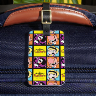 The Grim Adventures of Billy & Mandy Character Art Luggage Tag