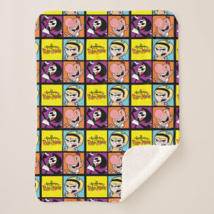 The Grim Adventures of Billy & Mandy Character Art Sherpa Blanket