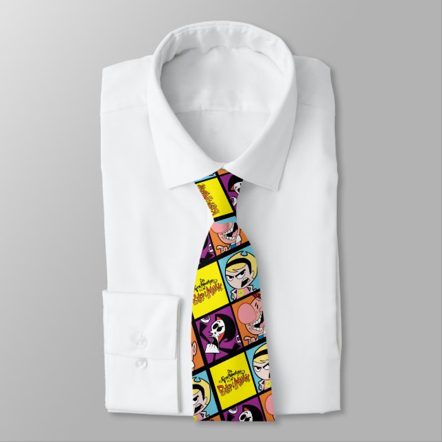 The Grim Adventures of Billy & Mandy Character Art Tie (Tied)