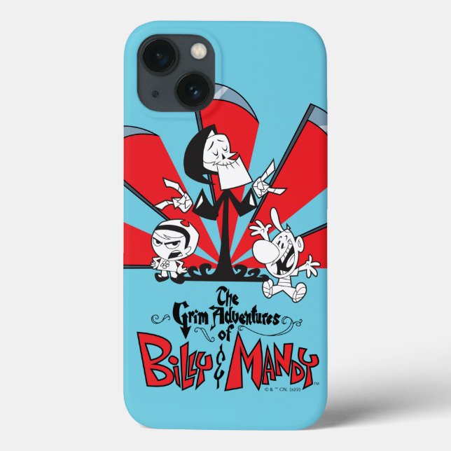 The Grim Adventures of Billy & Mandy Scythes Art Case-Mate iPhone Case (Back)