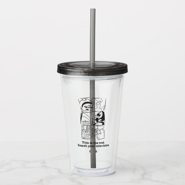 The Grim Adventures of Billy & Mandy - The End Acrylic Tumbler (Front)