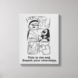 The Grim Adventures of Billy & Mandy - The End Canvas Print