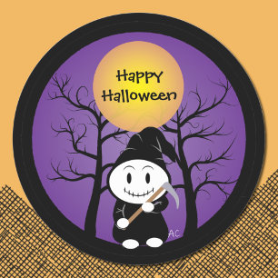 The Grim - Happy Halloween Stickers