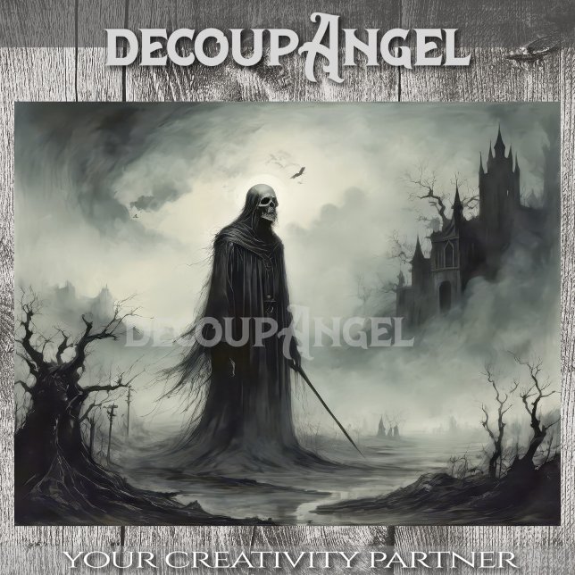 The Grim Reaper - Decoupage - Tissue Paper (Creator Uploaded)