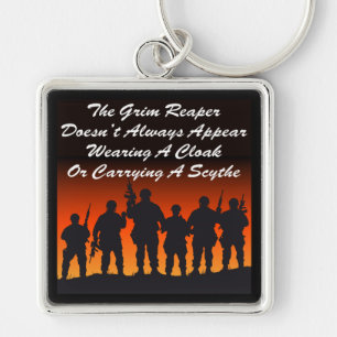 The Grim Reaper Doesn’t Always Wear A Cloak 2 Key Ring