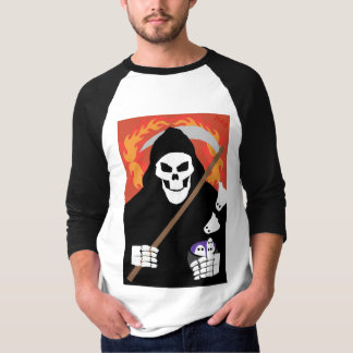 The Grim Reaper - Sleeve Raglan T-Shirt 