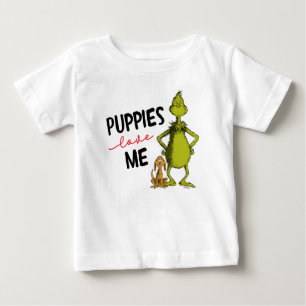 The Grinch and Max   Puppies Love Me T-Shirt