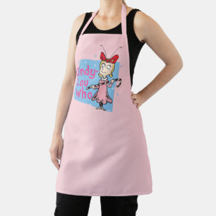 The Grinch   Cindy-Lou Who - Candy Cane Apron