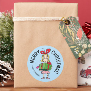 The Grinch Cindy-Lou Who Christmas Gift Tag