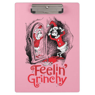 The Grinch   Feeling Grinchy Clipboard