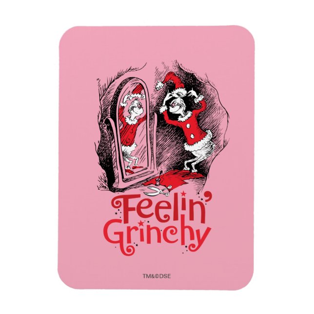 The Grinch | Feeling Grinchy Magnet (Vertical)