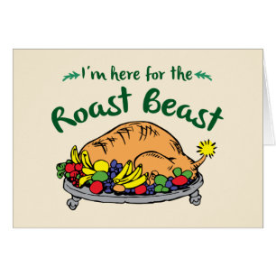 The Grinch I'm Here for the Roast Beast Quote