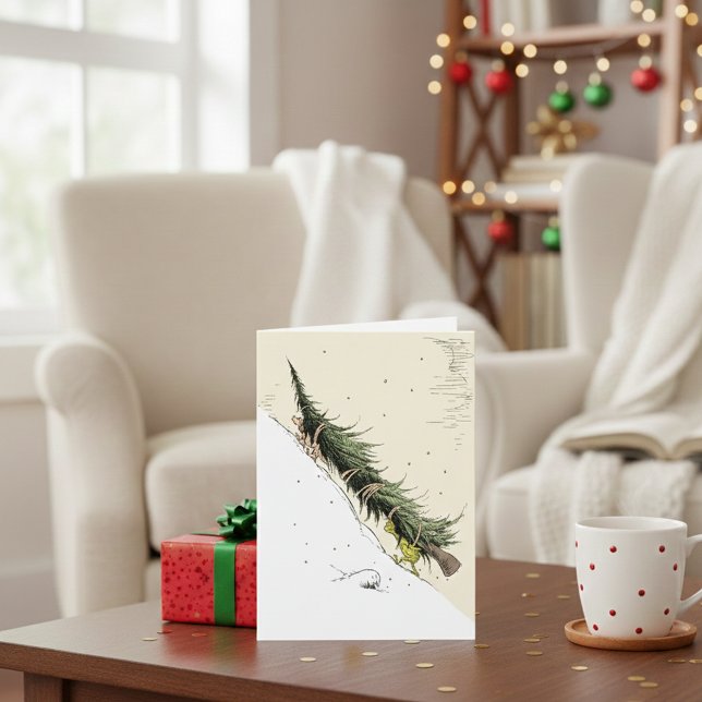 The Grinch & Max Return the Christmas Tree Card (Creator Uploaded)