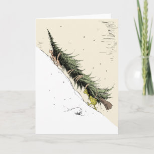 The Grinch & Max Return the Christmas Tree Card
