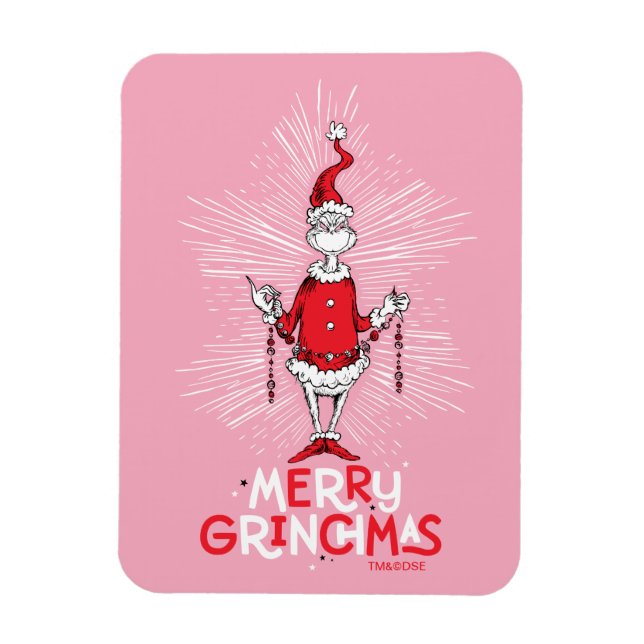 The Grinch | Merry Grinchmas Magnet (Vertical)