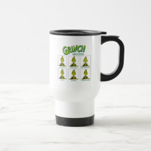 The Grinch Moods Chart Travel Mug