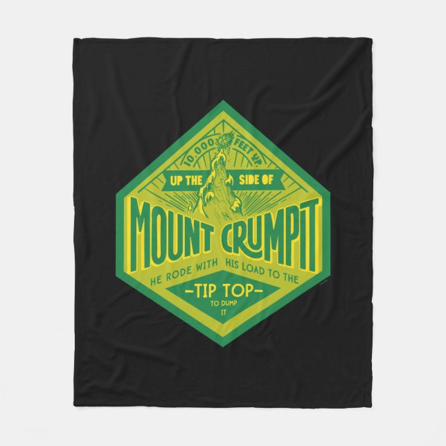 The Grinch | Mount Crumpit Fleece Blanket (Front)