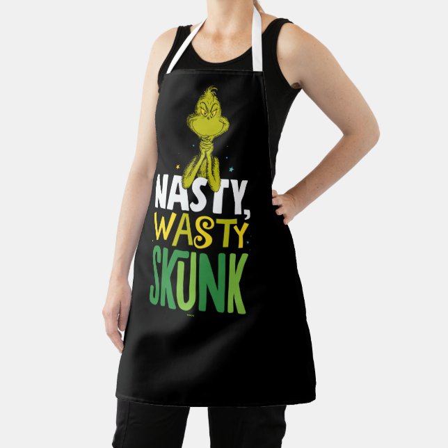 The Grinch | Nasty Wasty Skunk Apron (Insitu)