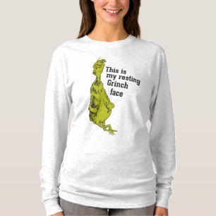 The Grinch   Resting Grinch Face T-Shirt