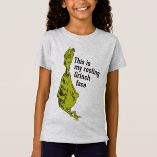 The Grinch   Resting Grinch Face T-Shirt